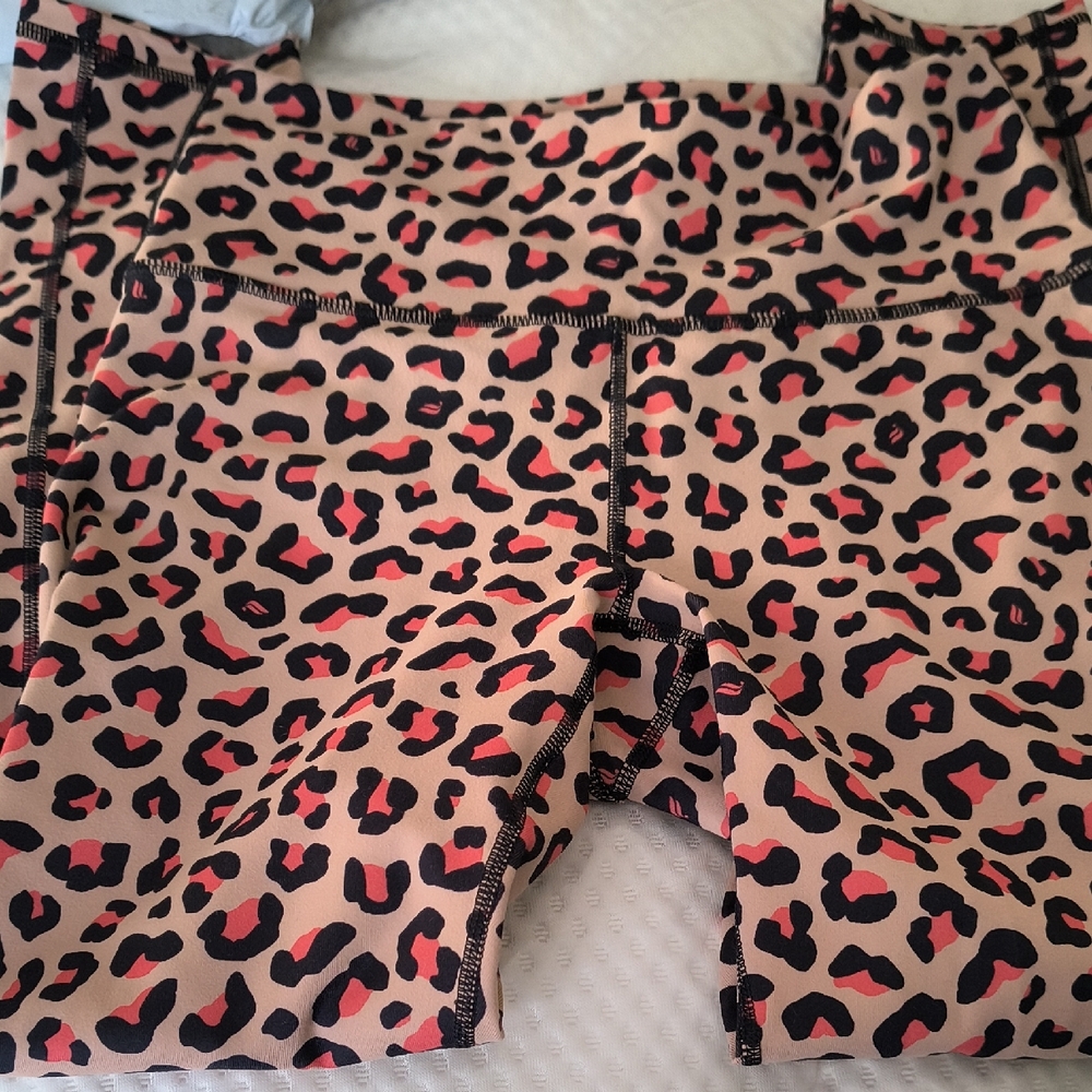 Fabletics Leopard Print Exercise Pants